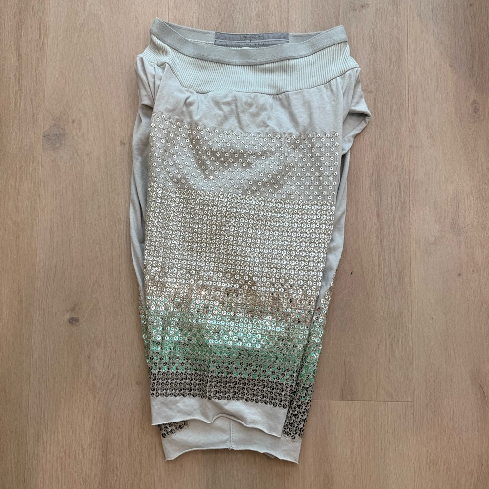 RICK OWENS Sequin Embellished Skirt